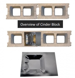 Xcluder™ Pest Control Cinder Block Caps - Case of 50